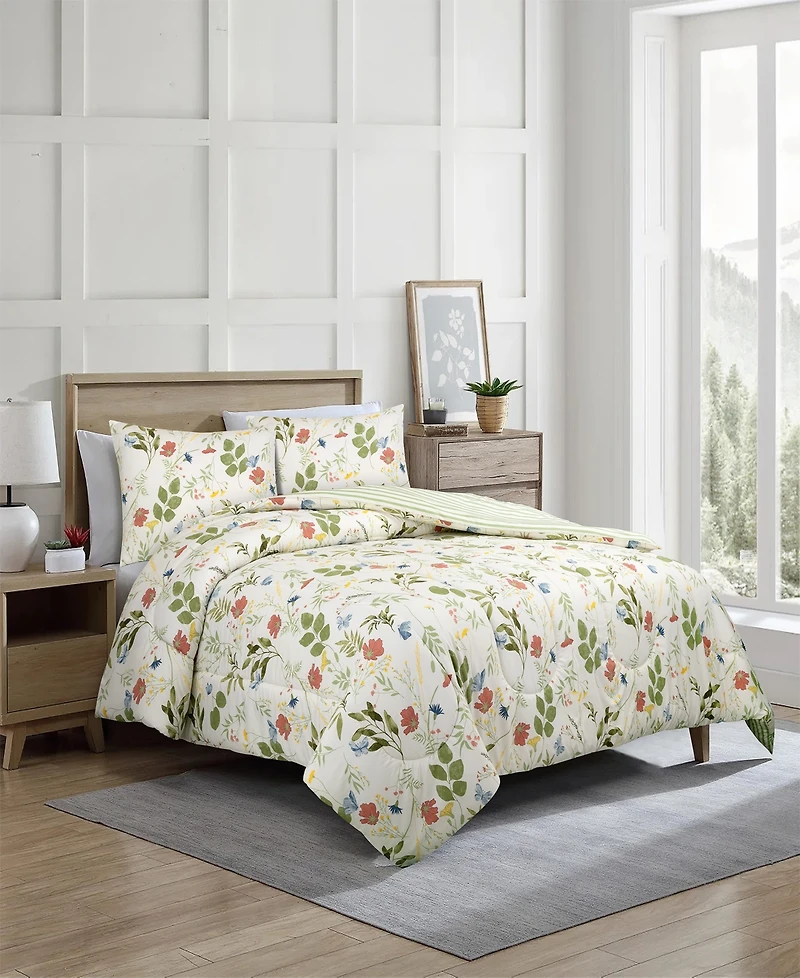 Macy's Wispy Floral 3-Pc. Comforter Sets, Macy's Exclusive