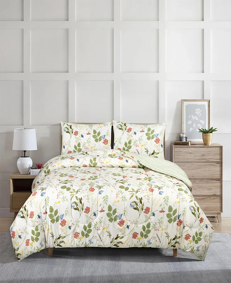 Macy's Wispy Floral 3-Pc. Comforter Sets, Macy's Exclusive