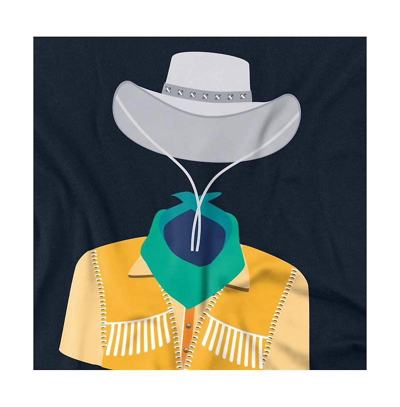 Willy Wonka And The Chocolate Factory Men's Cowboy T Shirt