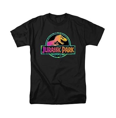 Jurassic Park Men's Rex Ripping Logo T Shirt
