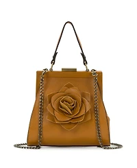 Patricia Nash Rugged Natural Grain Small Tiphanie Frame Shoulder Bag