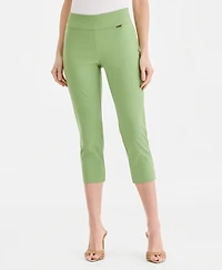 I.n.c. International Concepts Women's Tummy-Control Pull-On Capri Pants, Created for Macy's