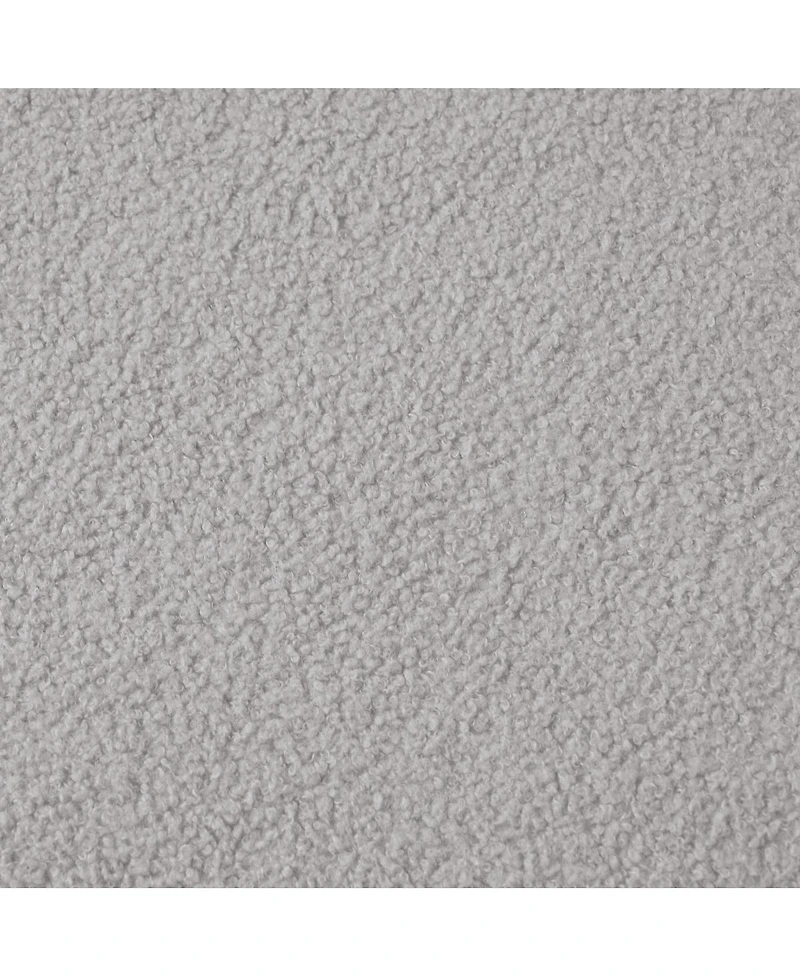 Streamdale Furniture Curved Loveseat Sofa - Teddy Velvet, No-Assembly, 350 lbs Capacity