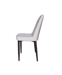 Streamdale Furniture Pu Leather Dining Chairs (Set of 4)