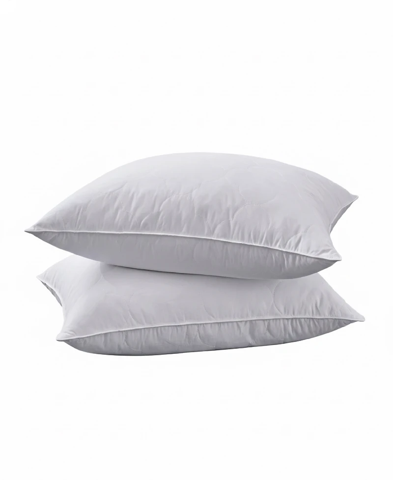 Unikome Quilted Goose Feather 2-Pack Pillows