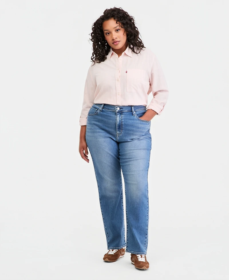 Levi's Trendy Plus 721 High-Rise Skinny Jeans
