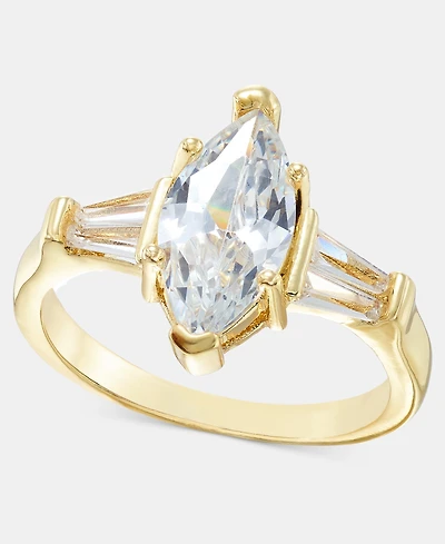 Charter Club Cubic Zirconia Marquise Ring, Macy's Exclusive