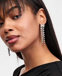 I.n.c. International Concepts Crystal Shower Chandelier Earrings, Macy's Exclusive