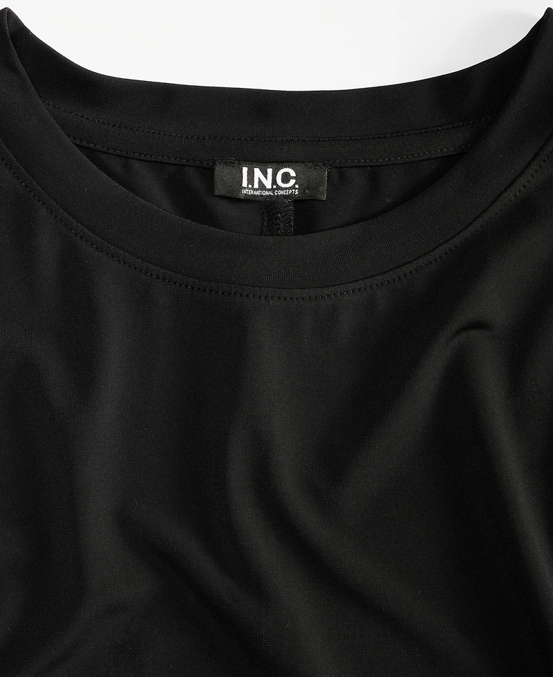 I.n.c. International Concepts Women's Elbow-Sleeve T-Shirt, Macy's Exclusive