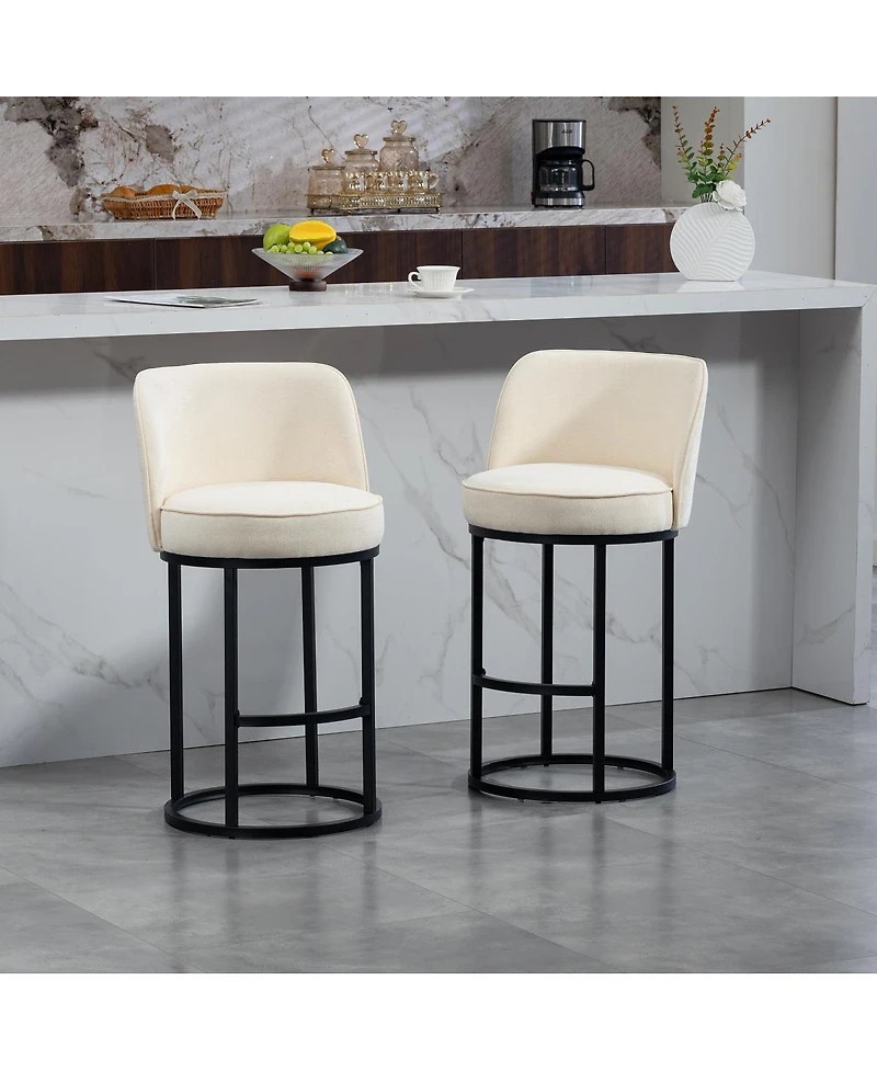 Streamdale Furniture Counter Height Bar Stools Set of 2