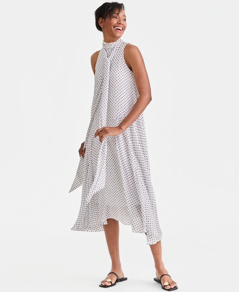 I.n.c. International Concepts Women's Printed Sleeveless Midi Dress, Macy's Exclusive