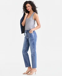 I.n.c. International Concepts Women's High-Rise Sequin Ankle Jeans, Macy's Exclusive