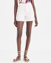 I.n.c. International Concepts Women's High Waist Denim Shorts