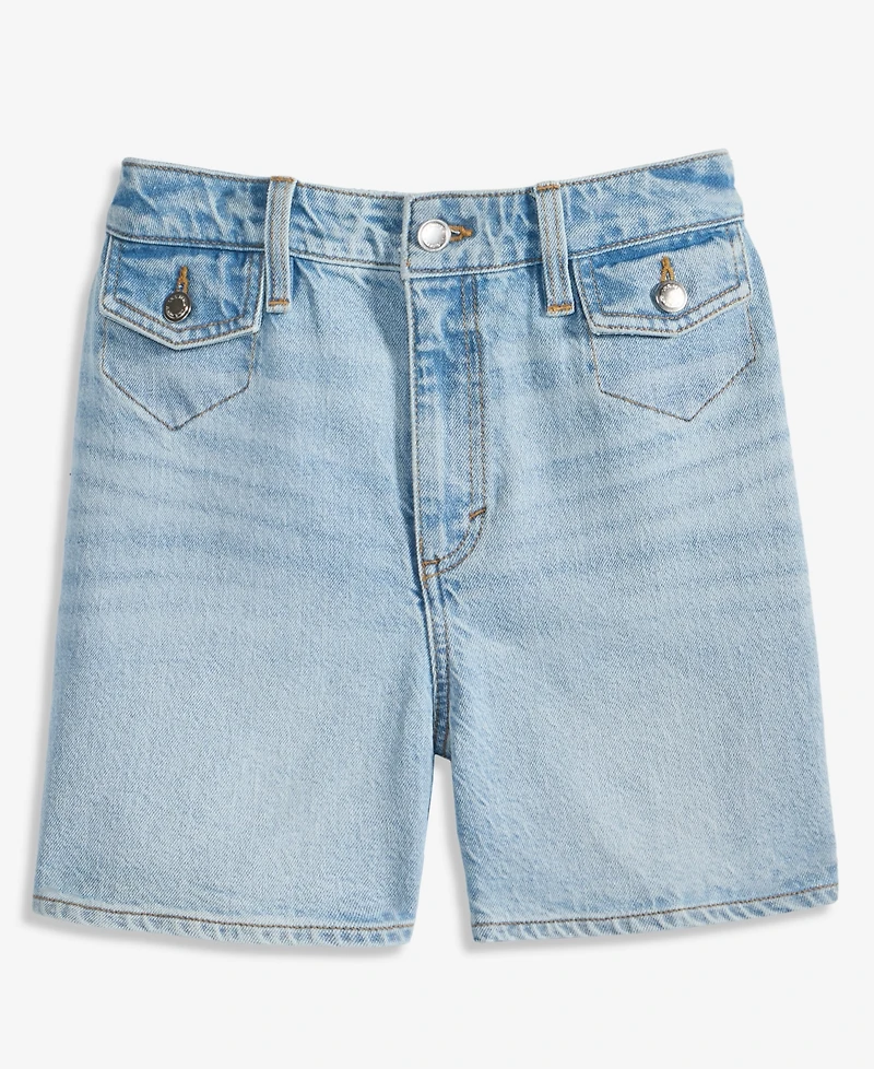 I.n.c. International Concepts Women's High Waist Denim Shorts
