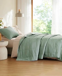 510 Design Mina Waffle Weave Textured 2-Pc. Quilt Set, Twin/Twin Xl