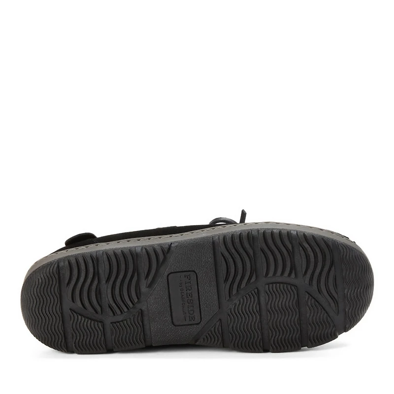 Dearfoams Fireside by Men's Forster Genuine Shearling Moccasin