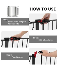 BalanceFrom Fitness Walk Thru Safety Gate, Baby & Pet, Doorways, Hallways