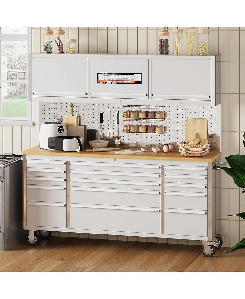 gaomon 72" Tool Chest Storage Cabinet