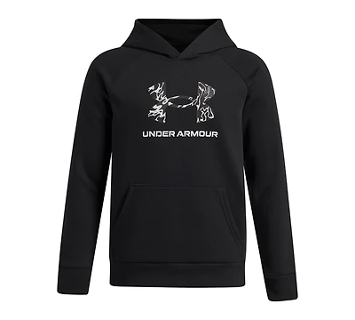 Under Armour Big Boys Rival Fleece Logo-Print Hoodie