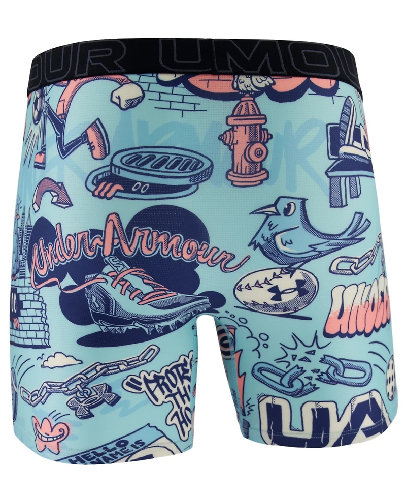 Under Armour Men's Performance Tech Boxer Briefs