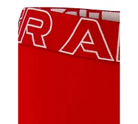 Under Armour Men's Boxerjock Performance Tech Solid Boxer Briefs, 3-Pack