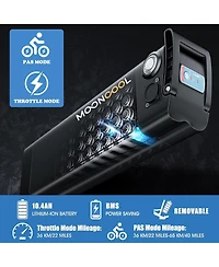 Mooncool 350W Electric Tricycle for Adults