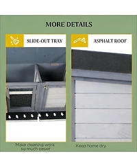 Zeus & Ruta Wooden Cat House Cat House