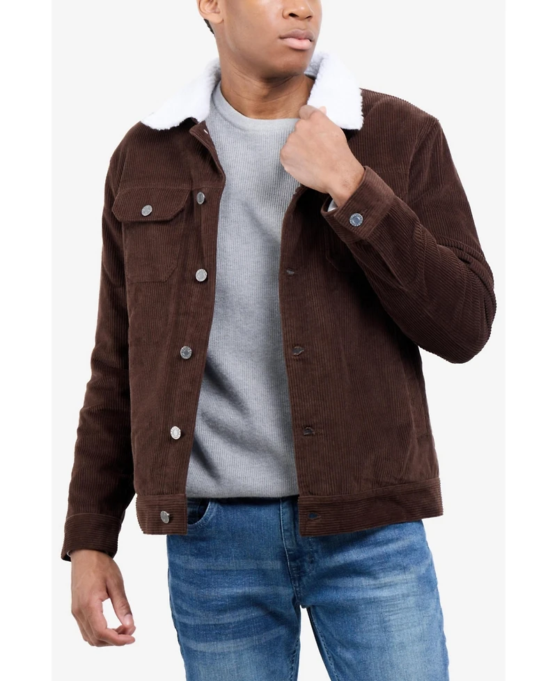 Xray Men's Corduroy Trucker Jacket
