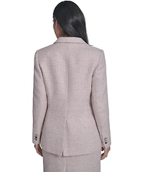 Calvin Klein Women's Novelty One-Button Jacket