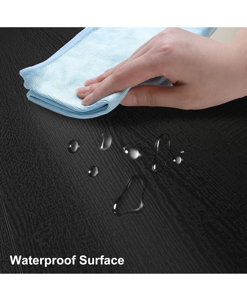 gaomon 71" Tall 5-Tier Farmhouse Bookcase with Adjustable Shelves, 31.5" Wide Wood Bookshelf