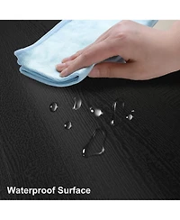 gaomon 71" Tall 5-Tier Farmhouse Bookcase with Adjustable Shelves, 31.5" Wide Wood Bookshelf