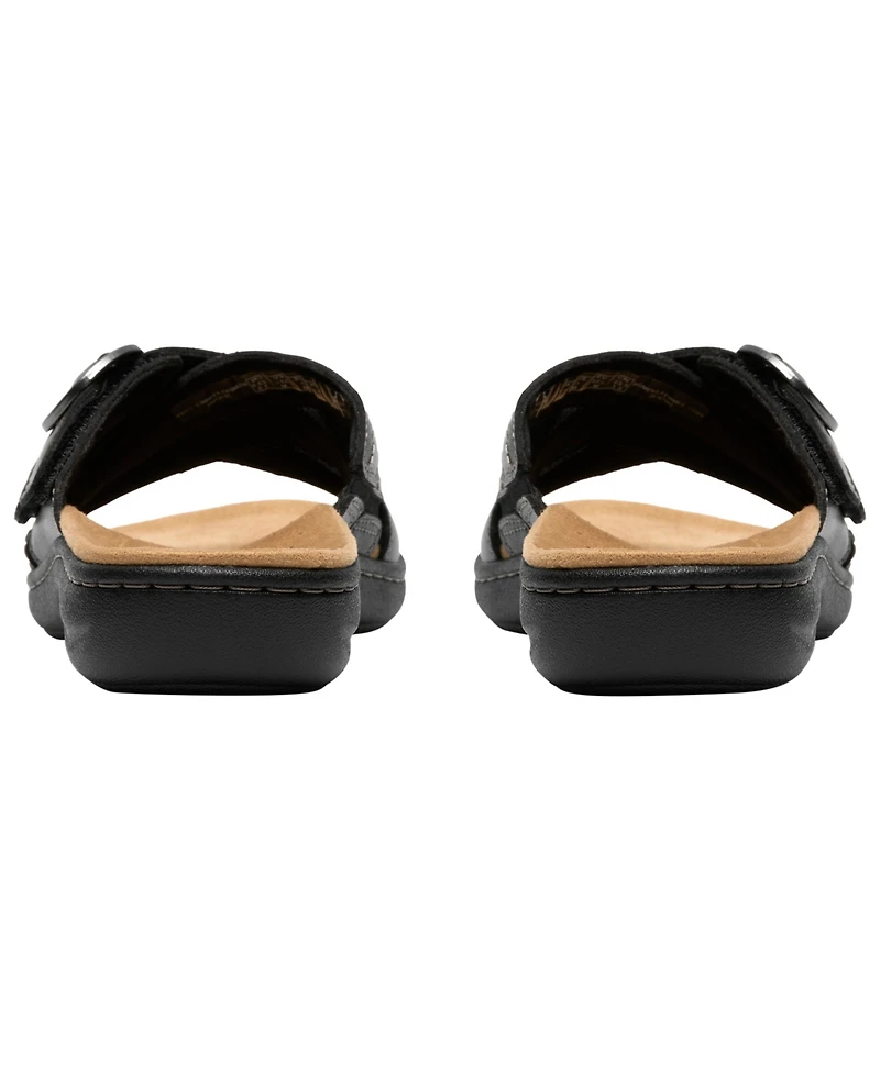 Clarks Women's Collection Laurieann Opal Round Toe Sandals