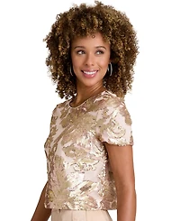 Muse Women's Crew Neck Short-Sleeve Top