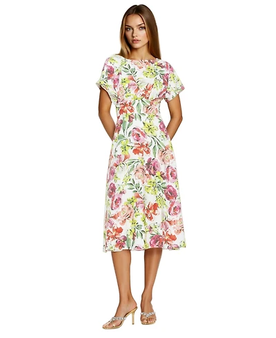 Alexia Admor Women's Lottie Short Sleeve Dolman Dress