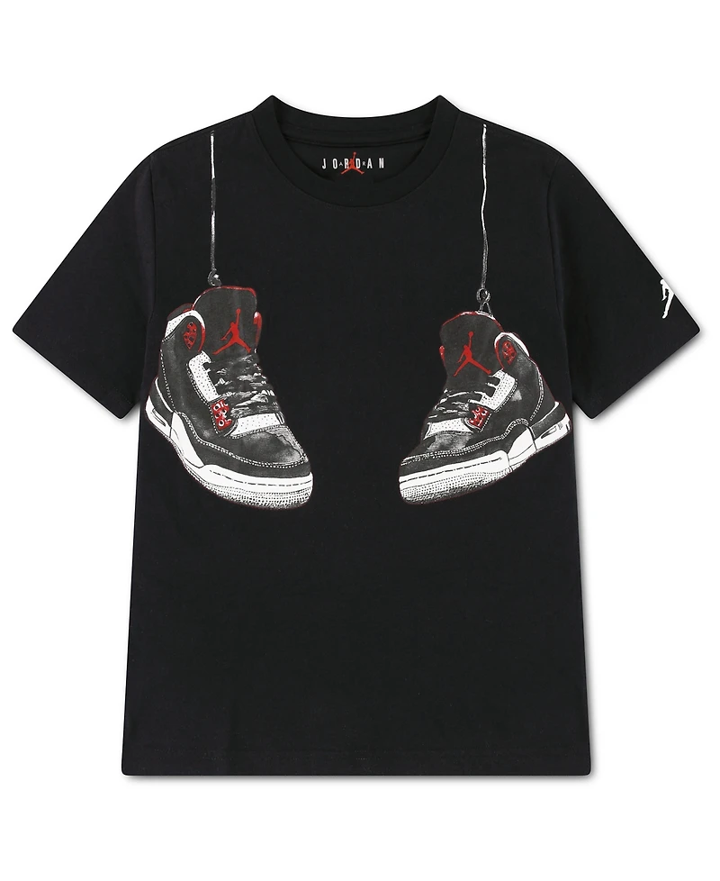 Jordan Boys' 8-20 Shoe Strings Crewneck T-Shirt
