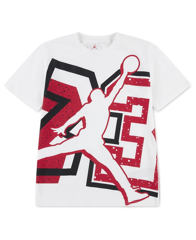 Jordan Boys' 8-20 Split 23 Graphic Crewneck T-Shirt