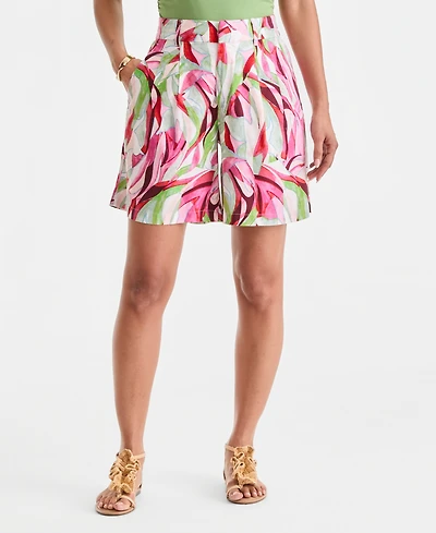 I.n.c. International Concepts Women's High-Rise Bermuda Shorts, Exclusively at Macy's