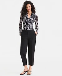 I.n.c. International Concepts Women's Cropped Pull-On Pants, Macy's Exclusive