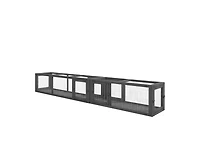 Zeus & Ruta Wooden Cat Tunnel Cat Play Tunnel