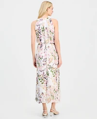 Robbie Bee Women's Halter Maxi Dress