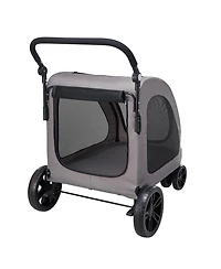 Aostirmotor Heavy-Duty Pet Stroller Holds 160lbs