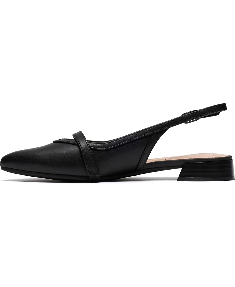 Clarks Women's Natalyn Sling Pointed Toe Dress Flats