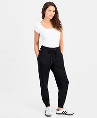 And Now This Petite Scuba Whipstitch Jogger Pants, Macy's Exclusive