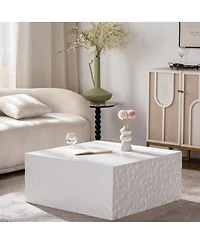 Streamdale Square Coffee Table, Modern, No Assembly Required