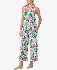 Sanctuary Women's Sleeveless Tank Top & Wide-Legged Pants, 2-Piece Set