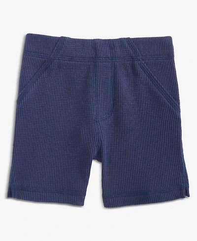 First Impressions Baby Boys' Solid Waffle Shorts, Macy's Exclusive