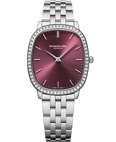 Raymond Weil Men's Toccata Stainless Steel Bracelet Watch, 32x36mm