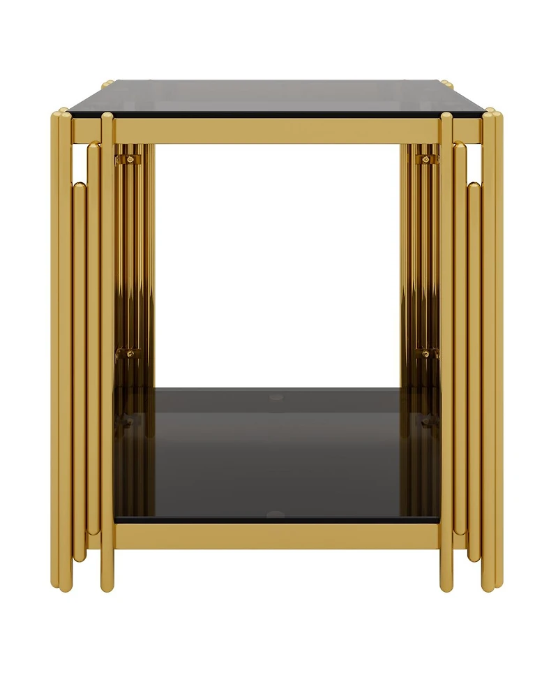 Streamdale Furniture Living Room Table Set: Coffee & End Tables