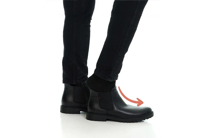 Marc Joseph New York Men's Clark Road Hands-Free Slip On Technology Leather Laceup Chukka Boots