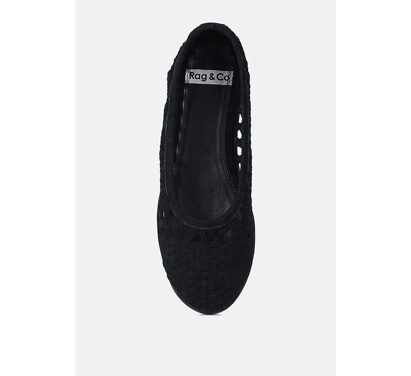 Miyako Handcrafted Soft Suede Leather Flats